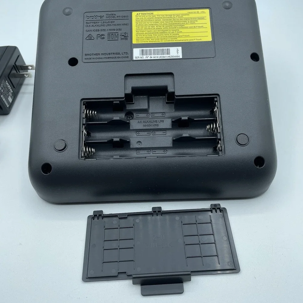 Brother P-Touch PT-D600 PC Connectible Label Maker Printer with New Tape
